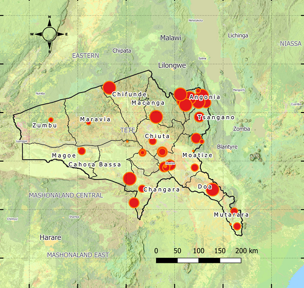 Mapas epidemiológicos